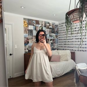 Aritzia Silk Slip Dress